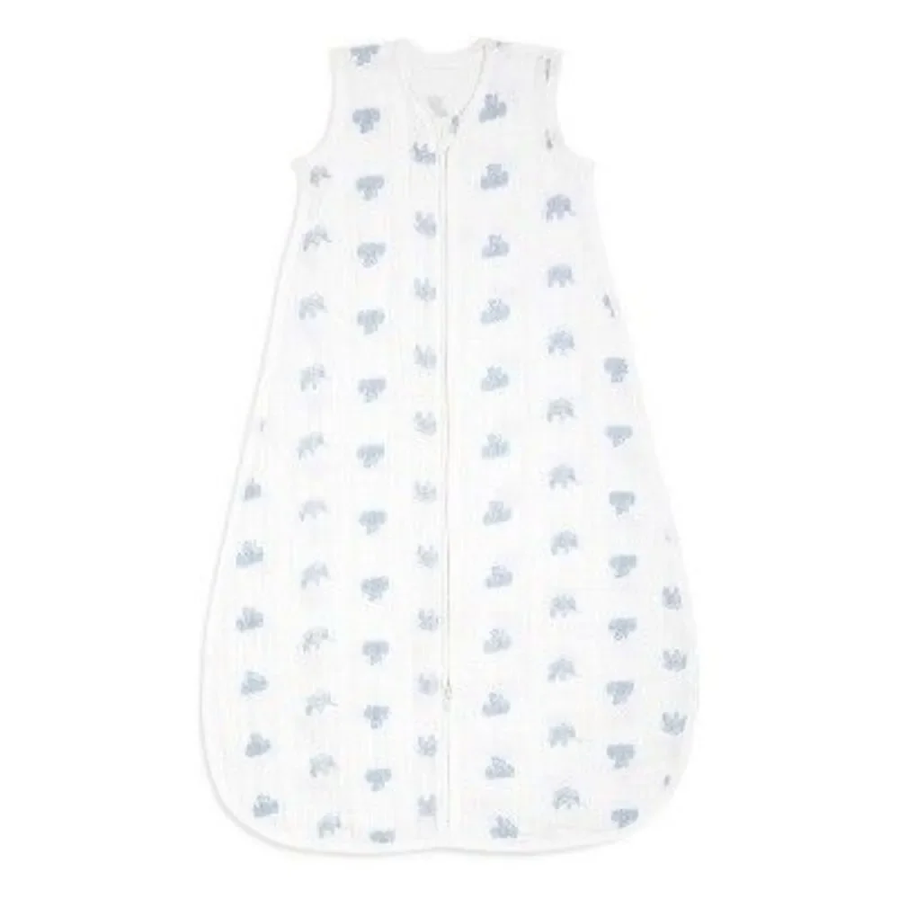 aden + anais Organic Wearable Blanket - 0-6 Months - Animal Kingdom - Hello